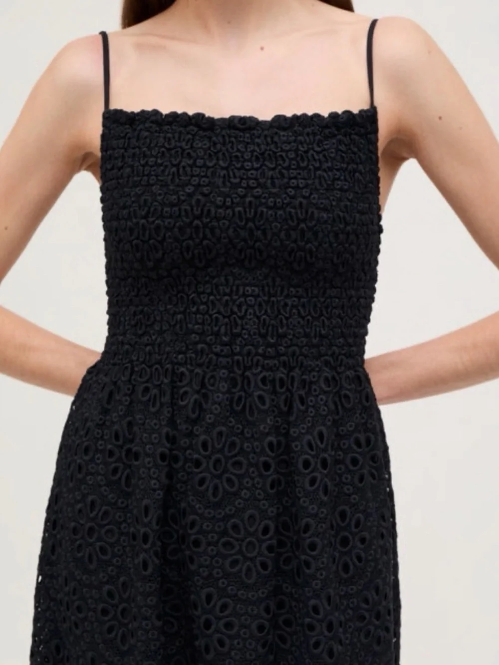 Hill House Home The Scallop Lace Isabel Nap Dress Size Small